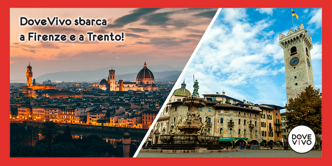 DoveVivo launches in Florence and Trento!